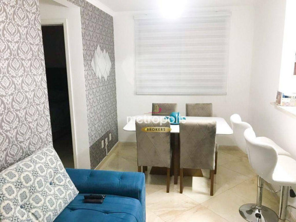 Imagem Apartamento com 2 Quartos à Venda, 50 m² em Vila Homero Thon - Santo André Imagem Apartamento com 2 Quartos à Venda, 50 m² em Vila Homero Thon - Santo André