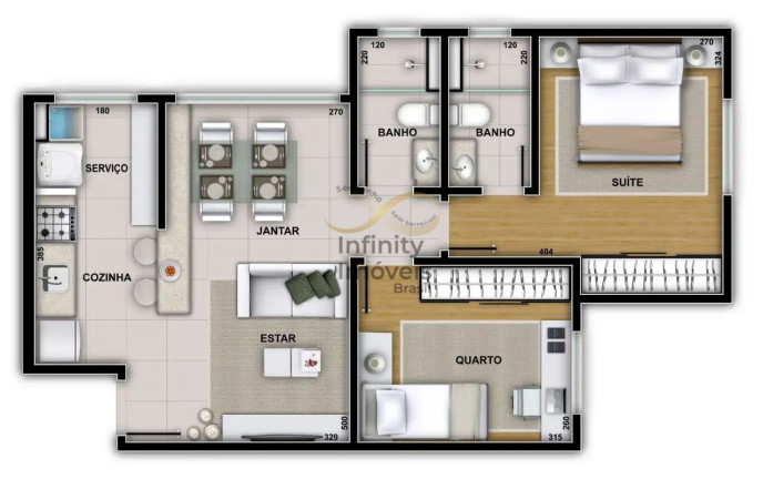 Imagem Apartamento com 3 Quartos à Venda, 48 m² em Serra - Belo Horizonte