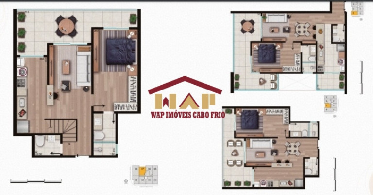 Imagem Apartamento com 1 Quarto à Venda, 50 m² em Braga - Cabo Frio Imagem Apartamento com 1 Quarto à Venda, 50 m² em Braga - Cabo Frio