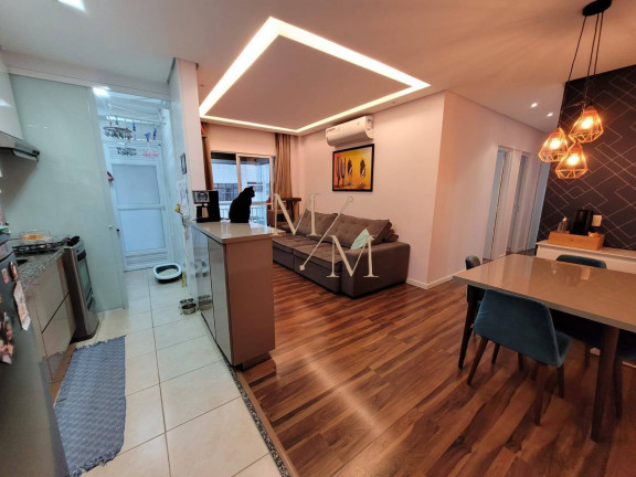 Apartamento com 3 Quartos à Venda, 81 m² em Estuário - Santos