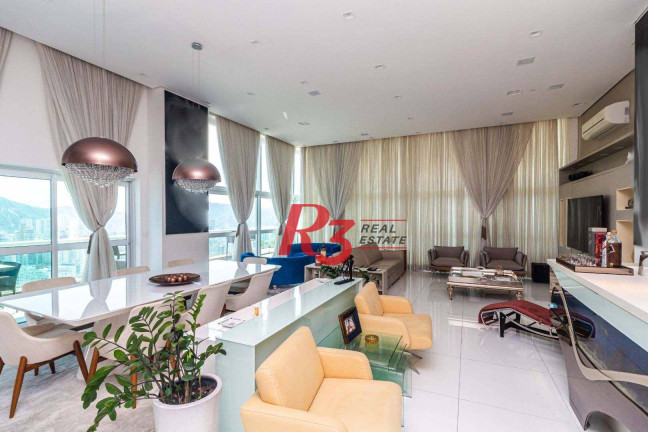 Imagem Cobertura com 5 Quartos à Venda, 740 m² em Gonzaga - Santos