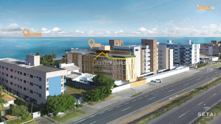 Apartamento com 2 Quartos à Venda, 107 m² em Ponta De Matos - Cabedelo