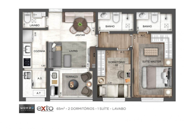 Imagem Imóvel com 3 Quartos à Venda, 100 m² em Vila Andrade - São Paulo
