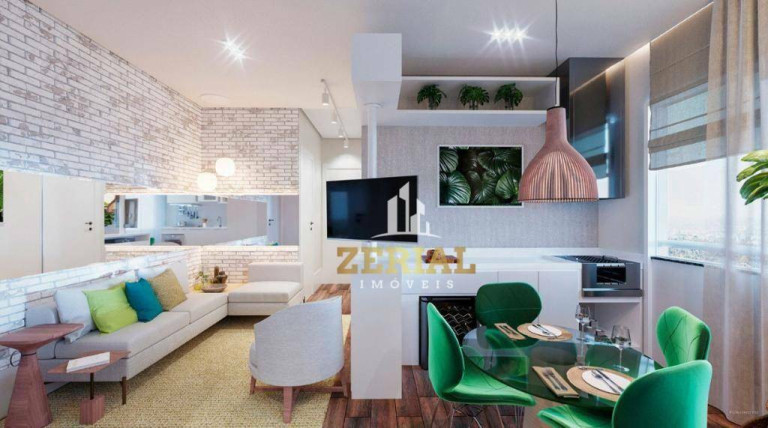 Apartamento com 2 Quartos à Venda, 43 m² em Centro - Diadema