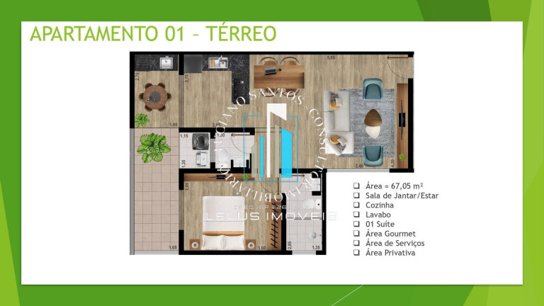 Imagem Apartamento com 2 Quartos à Venda, 106 m² em Portal Ville Azaleia - Boituva