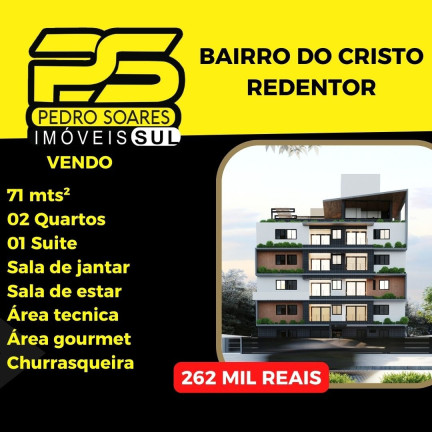 Apartamento com 2 Quartos à Venda, 71 m² em Cristo Redentor - João Pessoa