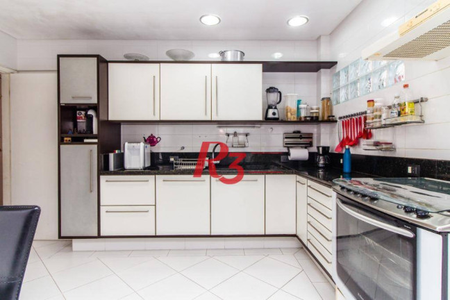 Apartamento com 3 Quartos à Venda, 160 m² em José Menino - Santos