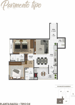 Apartamento com 2 Quartos à Venda, 79 m² em Gravatá - Navegantes