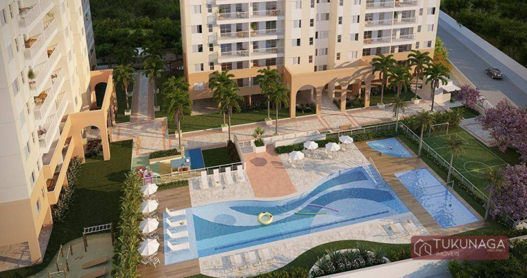 Apartamento com 2 Quartos à Venda, 53 m² em Jardim Flor Da Montanha - Guarulhos