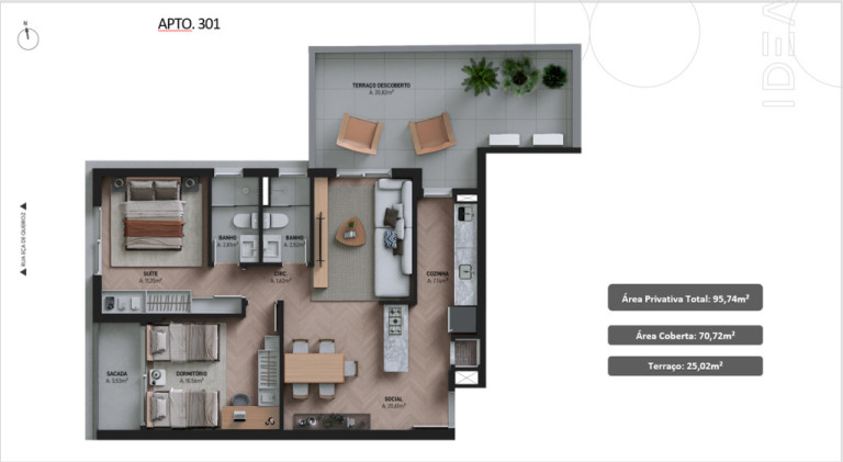 Imagem Apartamento com 2 Quartos à Venda, 70 m² em Petrópolis - Porto Alegre