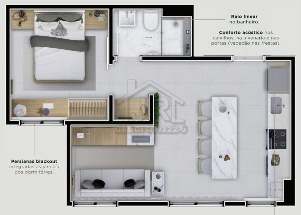 Imagem Apartamento com 2 Quartos à Venda, 35 m² em Jardim Bela Vista - Santo André Imagem Apartamento com 2 Quartos à Venda, 35 m² em Jardim Bela Vista - Santo André
