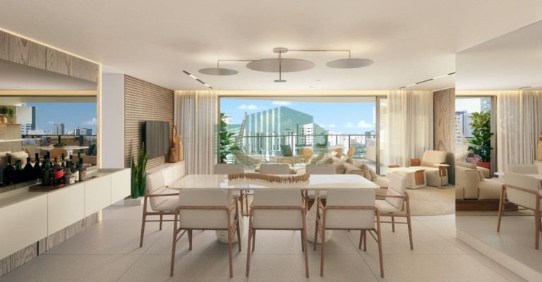 Apartamento com 4 Quartos à Venda, 145 m² em Parnamirim - Recife