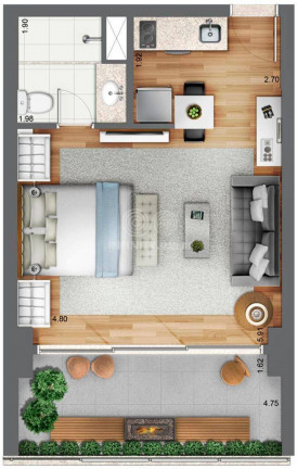 Imagem Apartamento com 3 Quartos à Venda, 94 m² em Brás - São Paulo