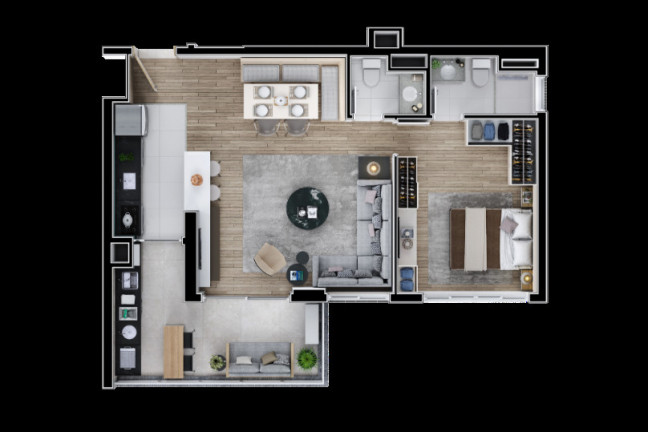 Imagem Apartamento com 2 Quartos à Venda, 64 m² em Paraíso - São Paulo Imagem Apartamento com 2 Quartos à Venda, 64 m² em Paraíso - São Paulo
