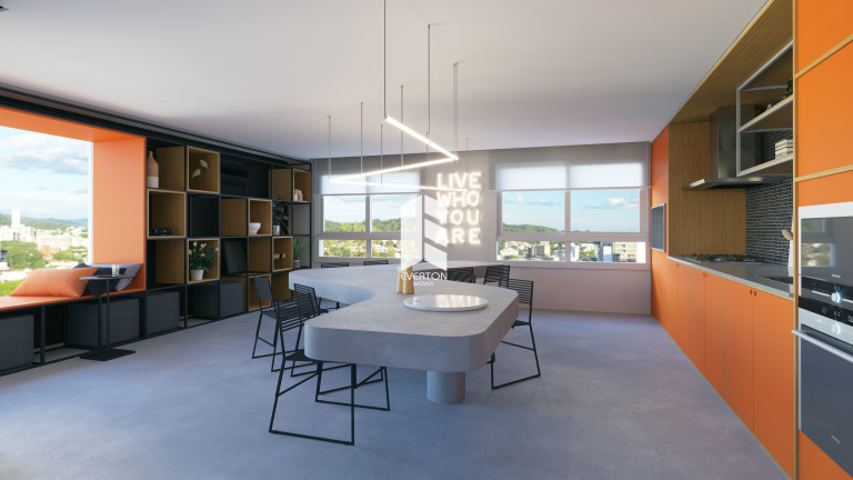Imagem Apartamento com 1 Quarto à Venda, 40 m² em Camobi - Santa Maria