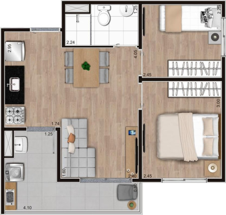 Imagem Apartamento com 2 Quartos à Venda, 42 m² em Lapa - São Paulo Imagem Apartamento com 2 Quartos à Venda, 42 m² em Lapa - São Paulo