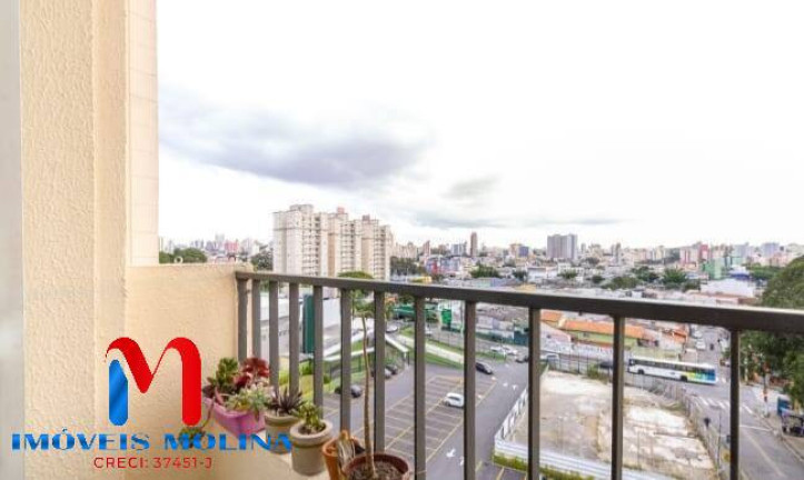 Imagem Apartamento com 2 Quartos à Venda, 48 m² em Vila Palmares - Santo André