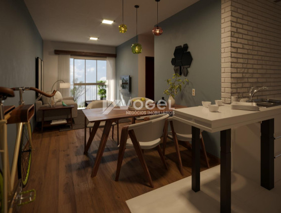 Imagem Apartamento com 2 Quartos à Venda, 60 m² em Industrial - Novo Hamburgo
