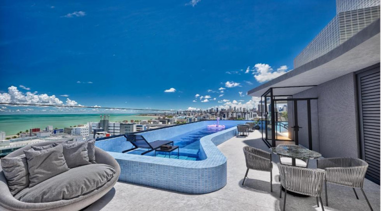 Imagem Apartamento com 1 Quarto à Venda, 18 m² em Jardim Oceania - João Pessoa