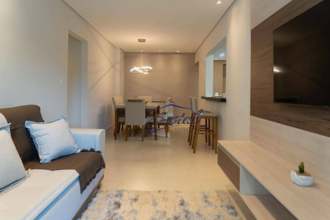 Imagem Apartamento com 3 Quartos à Venda, 119 m² em Canto Do Forte - Praia Grande