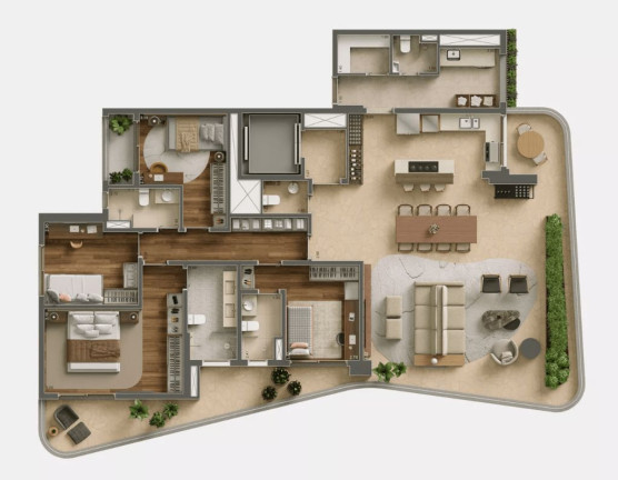 Imagem Apartamento com 3 Quartos à Venda, 182 m² em Paraíso - São Paulo Imagem Apartamento com 3 Quartos à Venda, 182 m² em Paraíso - São Paulo