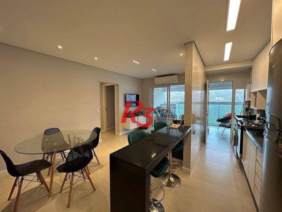 Imagem Apartamento com 2 Quartos à Venda ou Locação, 66 m² em José Menino - Santos Imagem Apartamento com 2 Quartos à Venda ou Locação, 66 m² em José Menino - Santos