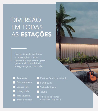 Imagem Apartamento com 2 Quartos à Venda, 76 m² em Perequê - Porto Belo
