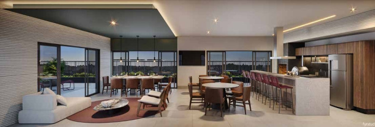 Imagem Apartamento com 1 Quarto à Venda, 55 m² em Campo Comprido - Curitiba