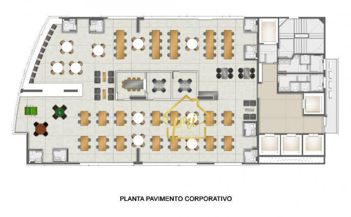 Imagem Sala Comercial para Alugar, 564 m² em Gonzaga - Santos Imagem Sala Comercial para Alugar, 564 m² em Gonzaga - Santos