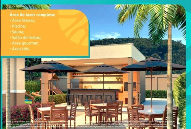Imagem Apartamento com 2 Quartos à Venda, 54 m² em Posse - Teresópolis