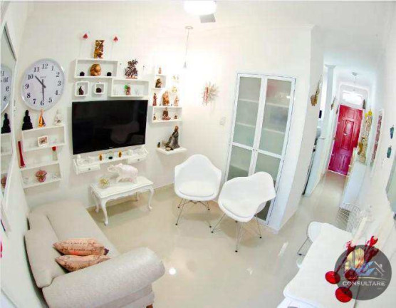 Imagem Apartamento com 1 Quarto à Venda, 40 m² em Itararé - São Vicente Imagem Apartamento com 1 Quarto à Venda, 40 m² em Itararé - São Vicente