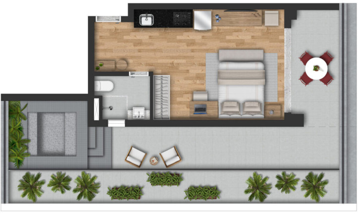 Imagem Apartamento com 2 Quartos à Venda, 64 m² em Vila Nova Conceição - São Paulo