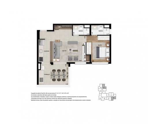 Imagem Apartamento com 2 Quartos à Venda, 65 m² em Indianópolis - São Paulo Imagem Apartamento com 2 Quartos à Venda, 65 m² em Indianópolis - São Paulo