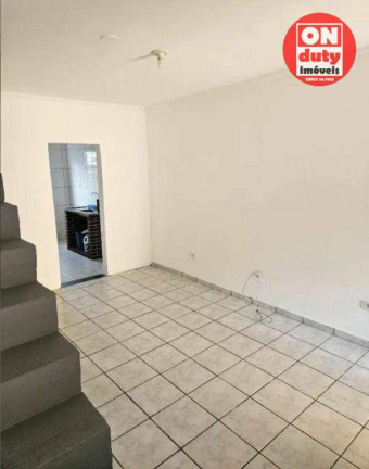 Imagem Sobrado com 2 Quartos à Venda, 69 m² em Chico De Paula - Santos