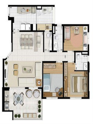 Imagem Apartamento com 3 Quartos à Venda, 80 m² em Jardim Saúde - São Paulo Imagem Apartamento com 3 Quartos à Venda, 80 m² em Jardim Saúde - São Paulo