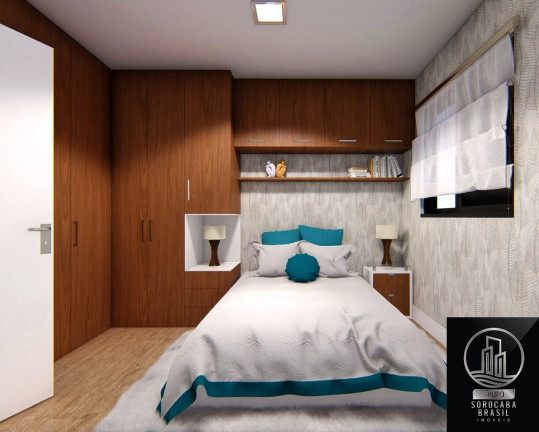 Imagem Apartamento com 2 Quartos à Venda, 54 m² em Wanel Ville - Sorocaba