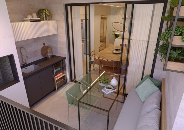 Imagem Apartamento com 2 Quartos à Venda,  em Juvevê - Curitiba