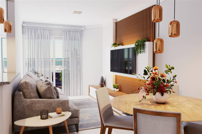 Imagem Apartamento com 2 Quartos à Venda, 72 m² em Guilhermina - Praia Grande