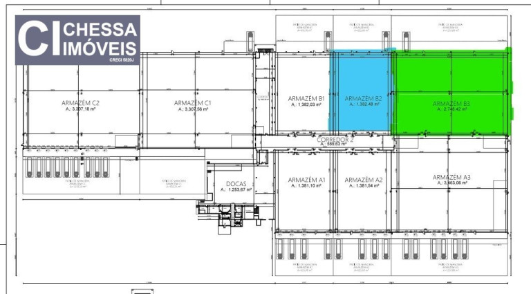 Imagem Galpão para Alugar, 1.382 m² em Bateas - Brusque Imagem Galpão para Alugar, 1.382 m² em Bateas - Brusque