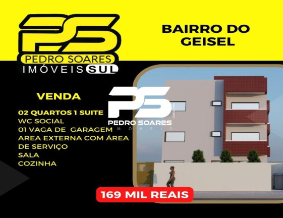 Apartamento com 2 Quartos à Venda, 45 m² em Ernesto Geisel - João Pessoa