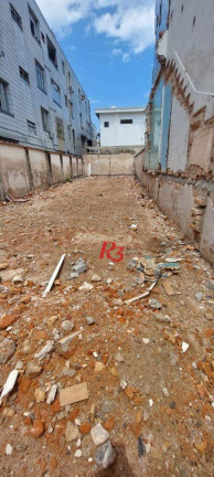 Imagem Terreno à Venda, 170 m² em Gonzaga - Santos