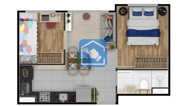 Imagem Apartamento com 2 Quartos à Venda, 32 m² em Quinta Da Paineira - São Paulo Imagem Apartamento com 2 Quartos à Venda, 32 m² em Quinta Da Paineira - São Paulo