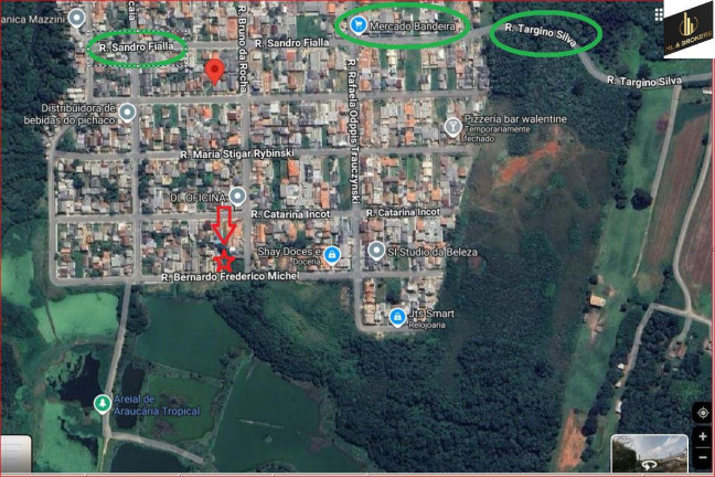 Imagem Terreno à Venda, 432 m² em Passauna - Araucária Imagem Terreno à Venda, 432 m² em Passauna - Araucária