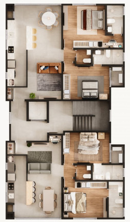 Imagem Apartamento com 2 Quartos à Venda, 71 m² em São Francisco De Assis - Camboriú