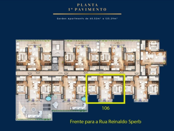 Imagem Apartamento com 2 Quartos à Venda, 60 m² em Belvedere - Gramado Imagem Apartamento com 2 Quartos à Venda, 60 m² em Belvedere - Gramado