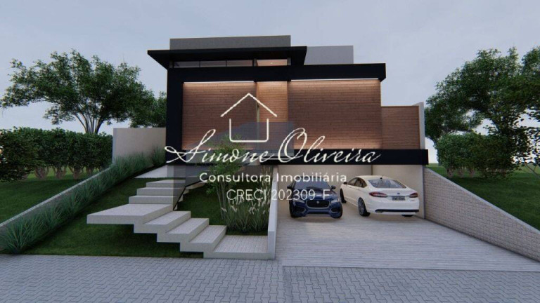 Casa com 3 Quartos à Venda, 307 m² em Loteamento Residencial Fazenda Casa Grande - Taubaté