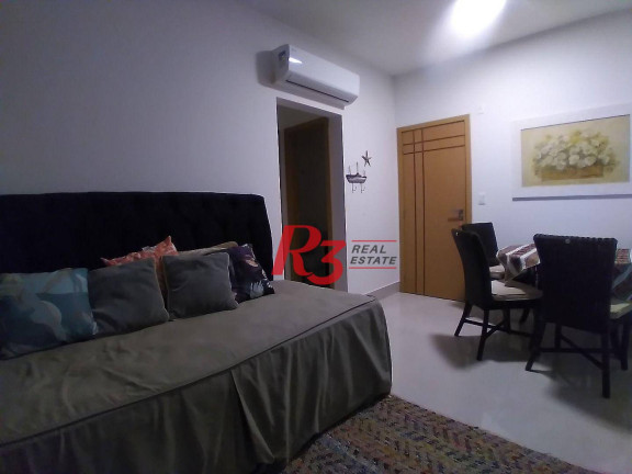 Imagem Apartamento com 1 Quarto à Venda, 52 m² em Aparecida - Santos