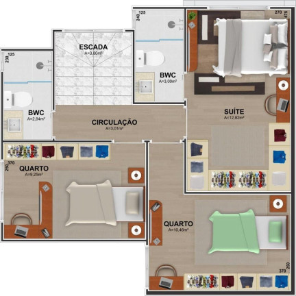 Imagem Casa com 3 Quartos à Venda, 169 m² em Uberaba - Curitiba