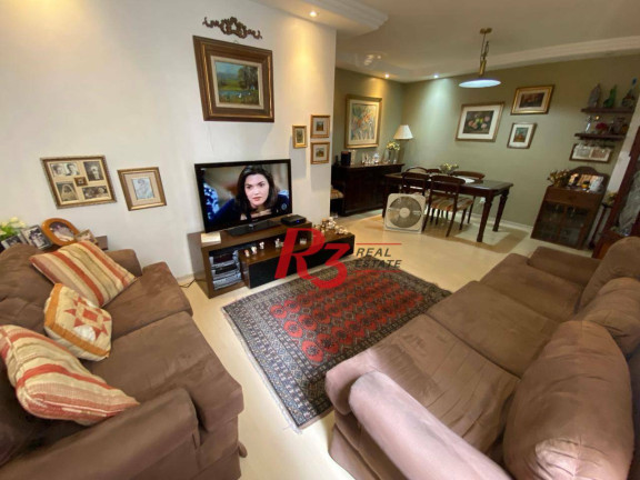 Apartamento com 2 Quartos à Venda, 98 m² em Gonzaga - Santos