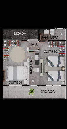 Imagem Sobrado com 2 Quartos à Venda,  em Melvi - Praia Grande